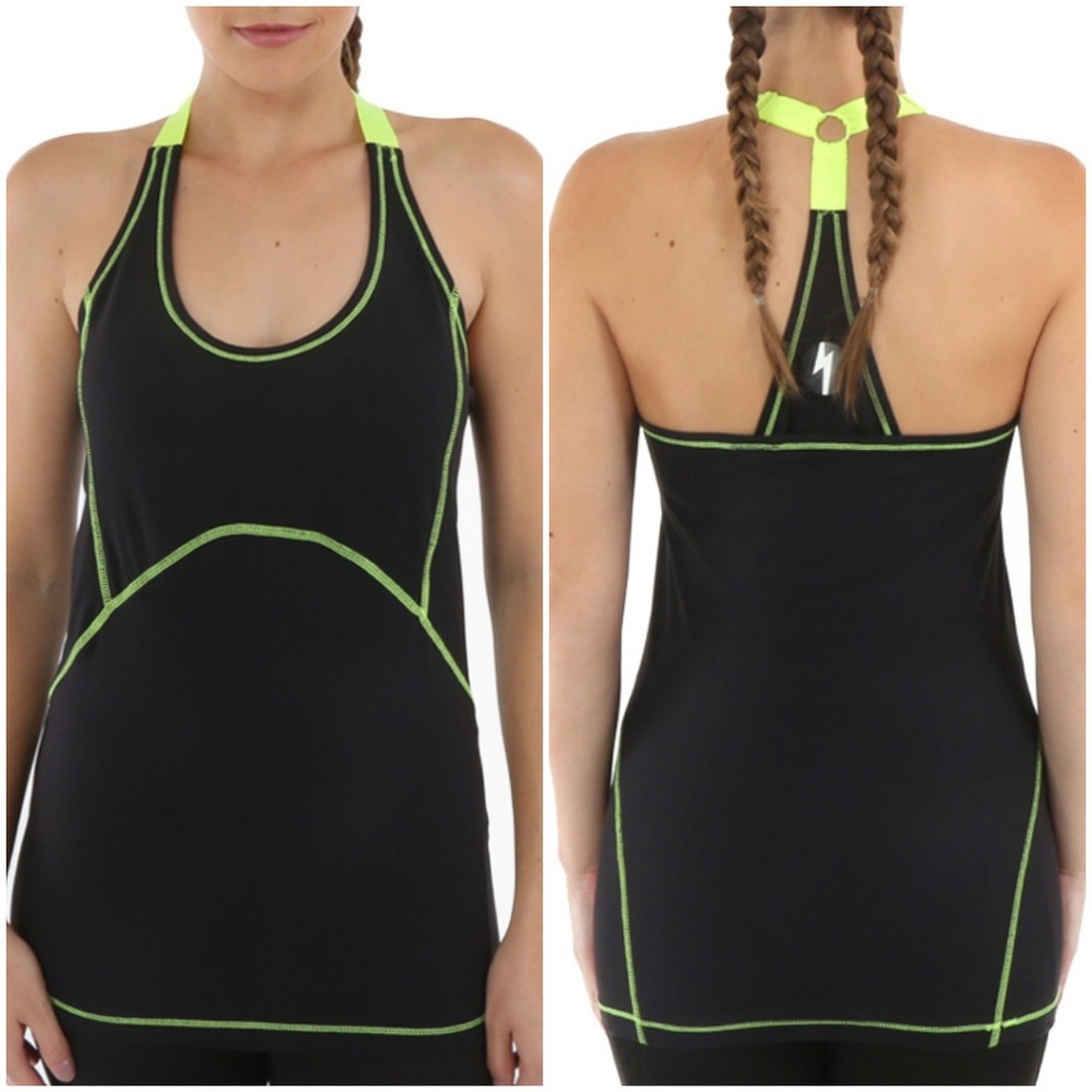 ELECTRIC YOGA TOP
